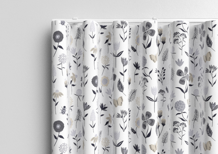 Floral Whimsy, Night Time - Made to Measure Curtains - Image 13